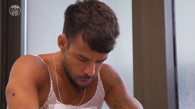 Back to the training ground for PSG players